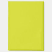 Aimant Texture de fond jaune plat (Recto)
