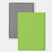 Aimant Texture de fond vert citron plat (Recto/Verso)
