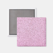 Aimant Texture en béton rose pastel (Recto/Verso)