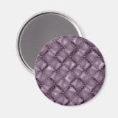 Aimant Texture en cuir brillant (Recto/Verso)