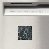 Aimant Texture en marbre noir (In Situ (Lave-vaisselle))