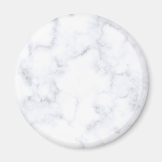 Aimant Texture Marbre blanc (Devant)