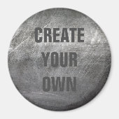 Aimant Texture métallique brossée (Devant)