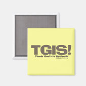 Aimant TGIS Sabbath design (Recto/Verso)