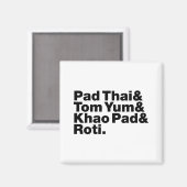 Aimant Thai Street Food (Recto/Verso)