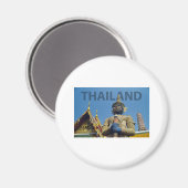 Aimant Thaïlande (Recto/Verso)