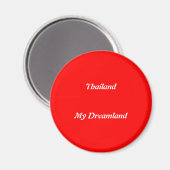 Aimant Thaïlande (Recto/Verso)