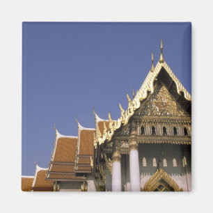 Aimant Thaïlande, Bangkok. Le soleil du matin se réflé