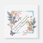 Aimant Thank you design (Devant)