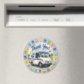 Aimant Thank you Postal Workers  (In Situ (Lave-vaisselle))