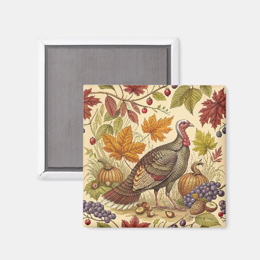 Aimant Thanksgiving Abundance (Recto/Verso)