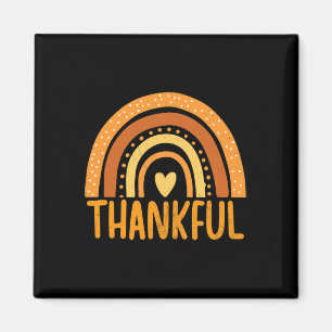 Aimant Thanksgiving Arc-en-ciel Thanksgiving automne sais