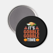 Aimant Thanksgiving C'Est Des Temps Gobous (Recto/Verso)