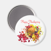 Aimant Thanksgiving Cornucopia (Recto/Verso)