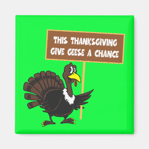 Aimant Thanksgiving drôle