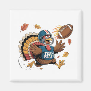 Aimant Thanksgiving Football Turquie Imaginaire Football