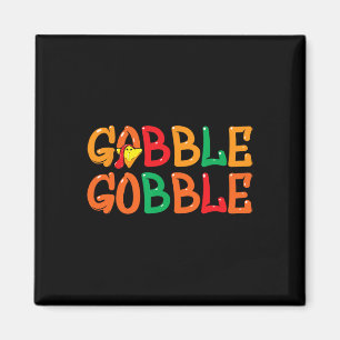 Aimant Thanksgiving Hommes Femmes Turquie Jour Gobbl Gobb