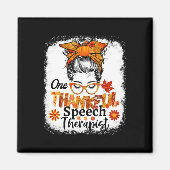 Aimant Thanksgiving Messist Chute Thanksgiving Messing (Devant)