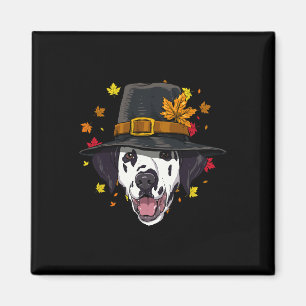 Aimant Thanksgiving Pèlerin dalmate Turquie Fête Automne