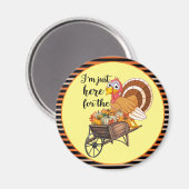 Aimant Thanksgiving Populaire belle collection d'automne (Recto/Verso)