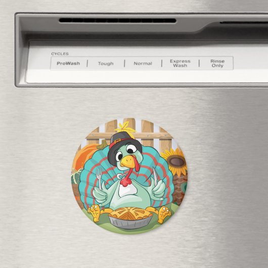 Aimant Thanksgiving Turquie (In Situ (Lave-vaisselle))