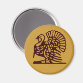 Aimant Thanksgiving Turquie (Recto/Verso)