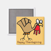 Aimant Thanksgiving Turquie (Recto/Verso)