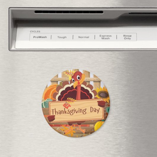 Aimant Thanksgiving Turquie (In Situ (Lave-vaisselle))