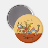 Aimant Thare Be Dragons (Recto/Verso)