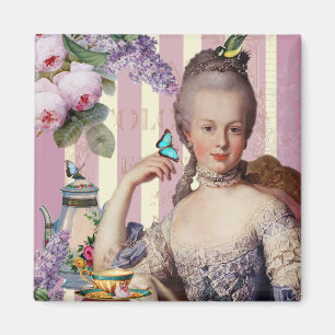 Aimant Thé au Petit Trianon - rose