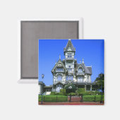 Aimant The Carson Mansion en Eureka, Californie (Recto/Verso)