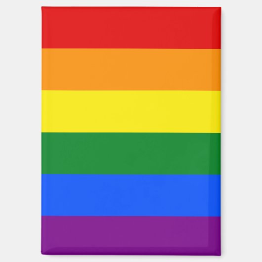 Aimant The Colors of the rainbow (Recto)