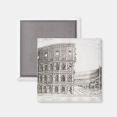Aimant The Colosseum, built in AD 80 (graving) (Recto/Verso)