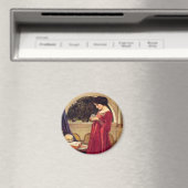 Aimant "The Crystal Ball" de John William Waterhouse (In Situ (Lave-vaisselle))