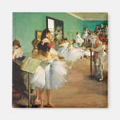 Aimant The Dance Class (1874) par Edgar Degas (Devant)