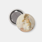 Aimant Thé de lapin - Beatrix Potter (Recto/Verso)