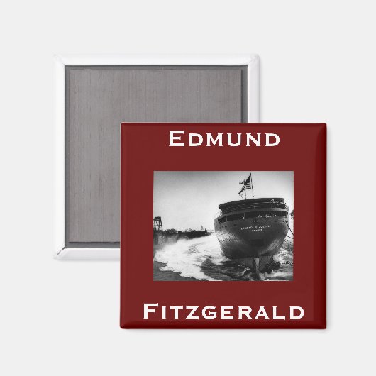 Aimant The Edmund Fitzgerald (Recto/Verso)