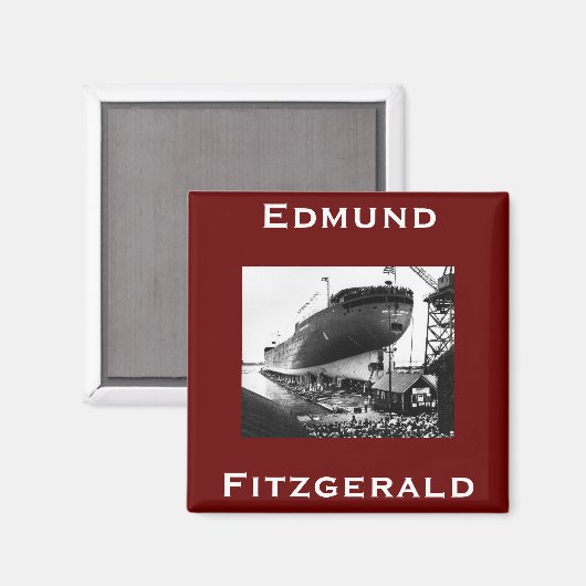Aimant The Edmund Fitzgerald (Recto/Verso)