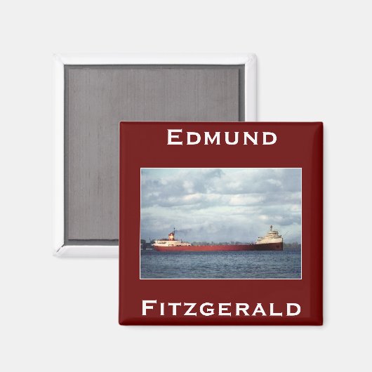 Aimant The Edmund Fitzgerald (Recto/Verso)