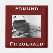 Aimant The Edmund Fitzgerald (Devant)