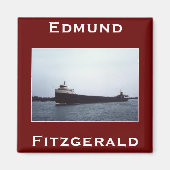 Aimant The Edmund Fitzgerald (Devant)