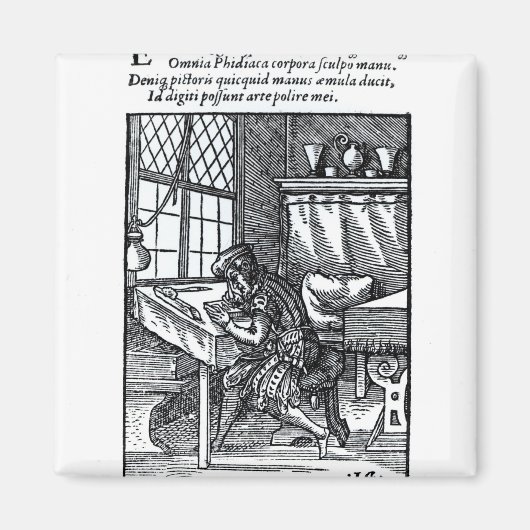 Aimant The Engraver, publié par Hartman Schopper (Devant)