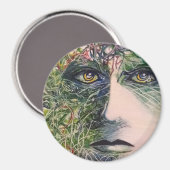 Aimant The Eyes - Art moderne original (Recto/Verso)