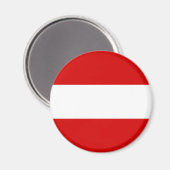 Aimant The Flag of Austria (Recto/Verso)