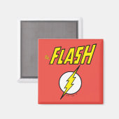 Aimant The Flash Name & Lightning Bolt Logo (Recto/Verso)