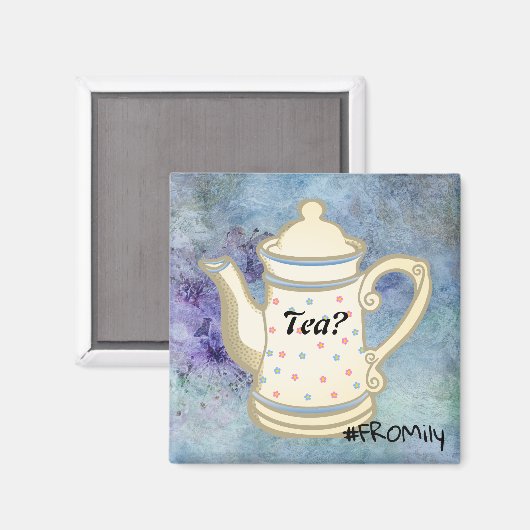 Aimant Thé? #FROMily De Fandom Liu Diner Design (Recto/Verso)