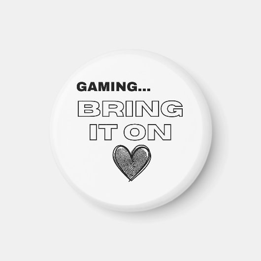 Aimant The Gamer  (Devant)