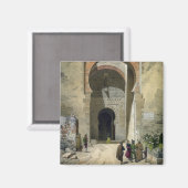 Aimant The Gate of Justice, entrance to the Alhambra, Gra (Recto/Verso)