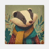 Aimant The Gentle Badger (Devant)