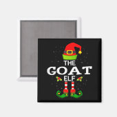 Aimant The Goat Elf Christmas Family Matching Pajama (Recto/Verso)